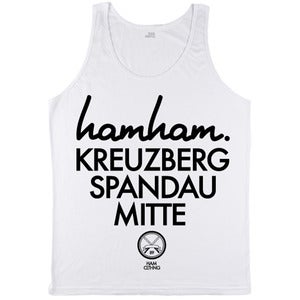 Image of hamham.Berlin - Tanktop Weiß - Mann