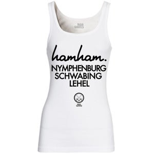 Image of hamham.München - Tanktop Weiß - Frau