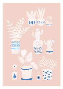 Image of Pots & Plants print A3