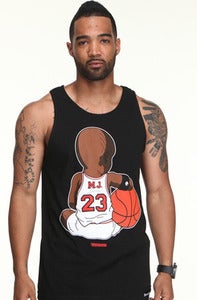 Image of Baby MJ Tank-Black