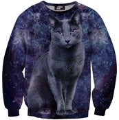 Image of Black cat sweater
