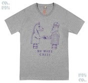 Image of No More Chess Grey-T (Organic)