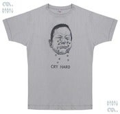 Image of Cry Hard Grey-T 