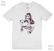 Image of Monkey White-T (Organic)