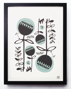 Image of "Fancy flowers" Blue