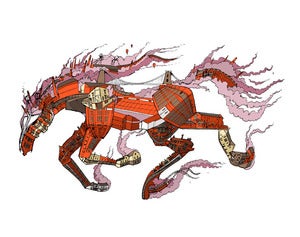 Image of West Street Horse