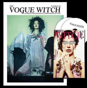 Image of PRE-ORDER: VOGUE WITCH NEWSPAPER #6 w/ HANDMADE ULTRA RARE TRAX III VOGUE WITCH BOX 
