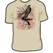 Image of Bird t-shirt (Brown)