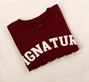 Image of LINES (burgundy)