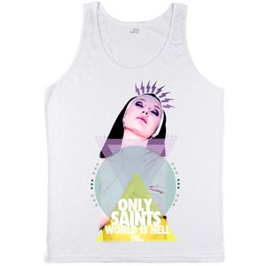 Image of Holy Saint - Tanktop Weiß - Mann