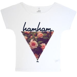 Image of hamham. Aztec Flowers - N90 Weiß - Frau
