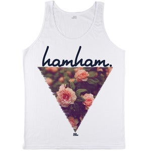 Image of hamham. Aztec Flowers - Tanktop Weiß - Mann