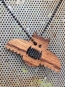 Image of Wooden Bat Necklace