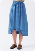 Image of Chambray Barrow Skirt