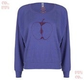 Image of Apple Purple Batwing Pullover (Girls)