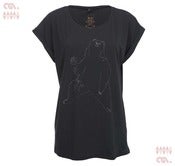 Image of Bear Charcoal Roll Sleeve-T (Girls)