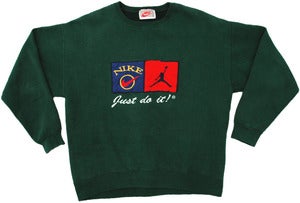 Image of Vintage Nike Just Do It Sweatshirt Size Large
