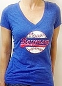 Image of S101 V-Neck Royal Baseball