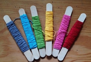 Image of NEW! Solid colored baker's twine 