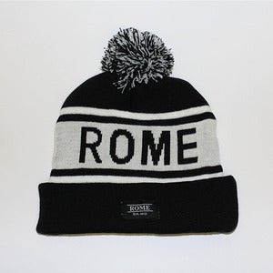 Image of ROME Black and white Beanie