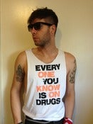 Image of White Drugs Shirt