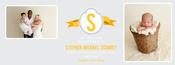 Image of Peahead Prints: Simply Stated Timeline Cover Template 6