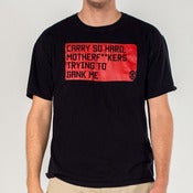 Image of "Carry So Hard" - Red on Black [Unisex Crew Neck]