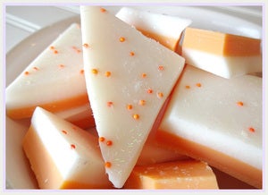 Image of Orange Vanilla Cream Scented Wax Brittle