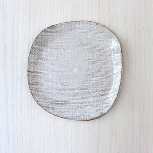 Image of white on chocolate plate #21