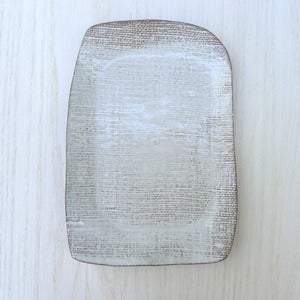 Image of white on chocolate platter #27
