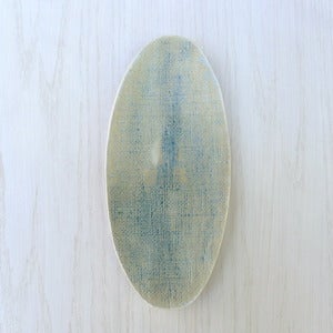 Image of lichen oval platter #29