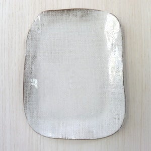 Image of white on chocolate platter #34