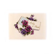 Image of {A Note of Thanks} – Vintage Thank You Card g108