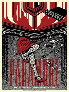 Image of Paramore - Concert Poster - Fillmore Silver Spring - 2013