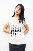 Image of Womens Moon Phase Tshirt