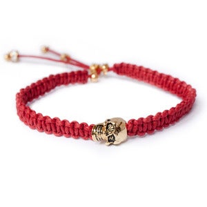 Image of 'Dead Romantics' bracelet, Bloody Mary Red