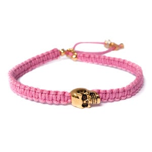 Image of NEW Club Tropicana pink 'Dead Romantics' bracelet