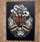 Image of Live by the gun A3 print