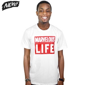 Image of Marvelous Life White Tee