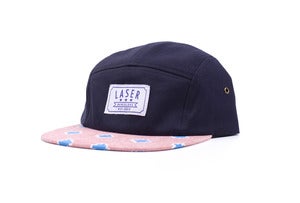 Image of Campamento 5 panel hat in Deep navy