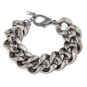 Image of Chunky Chain Bracelet - Silver