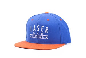 Image of Mar & Montaña Snapback Royal/Orange