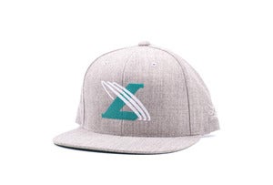 Image of Un-cross Snapback in heather grey
