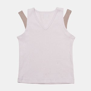 Image of V-Neck Tank - Violet+Mud