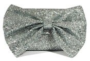 Image of Glitter Bow Clutch Bag - Sparkling Diamond