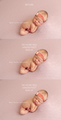 Image of *NEW* KMP No More Purple & Red Hands/Feet Action for Photoshop