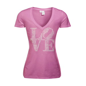 Image of Women's Love - Deep V (Pink)