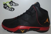 Image of Air Jordan Melo M4 Black/Taxi-Varsity Red