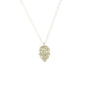 Image of Wana Petal - Sterling silver sea urchin necklace
