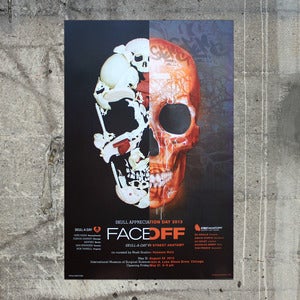 Image of FACE OFF: Skull-A-Day vs Street Anatomy Gallery Show Poster